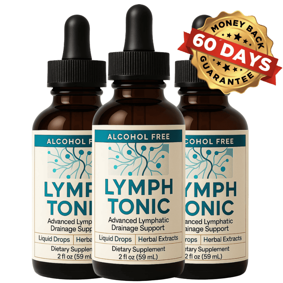 3 Bottles · 3-Month Supply of Lymph Tonic